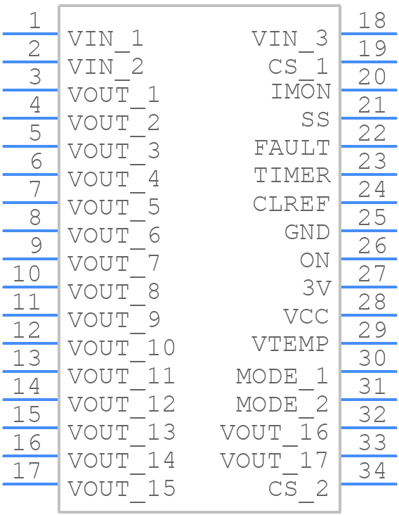 MP5048GU-Z - Monolithic Power Systems (MPS) - PCB symbol