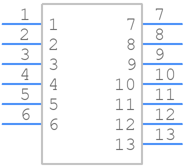 FTR-113-02-S-S - SAMTEC - PCB symbol