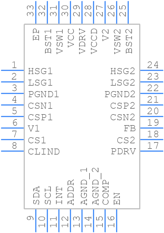 NCV81599MWTXG - onsemi - PCB symbol