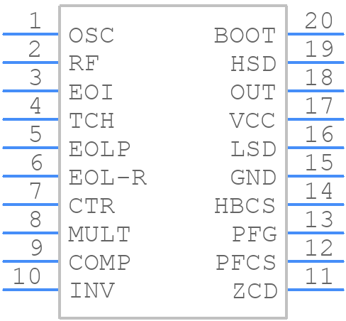 L6585D - STMicroelectronics - PCB symbol