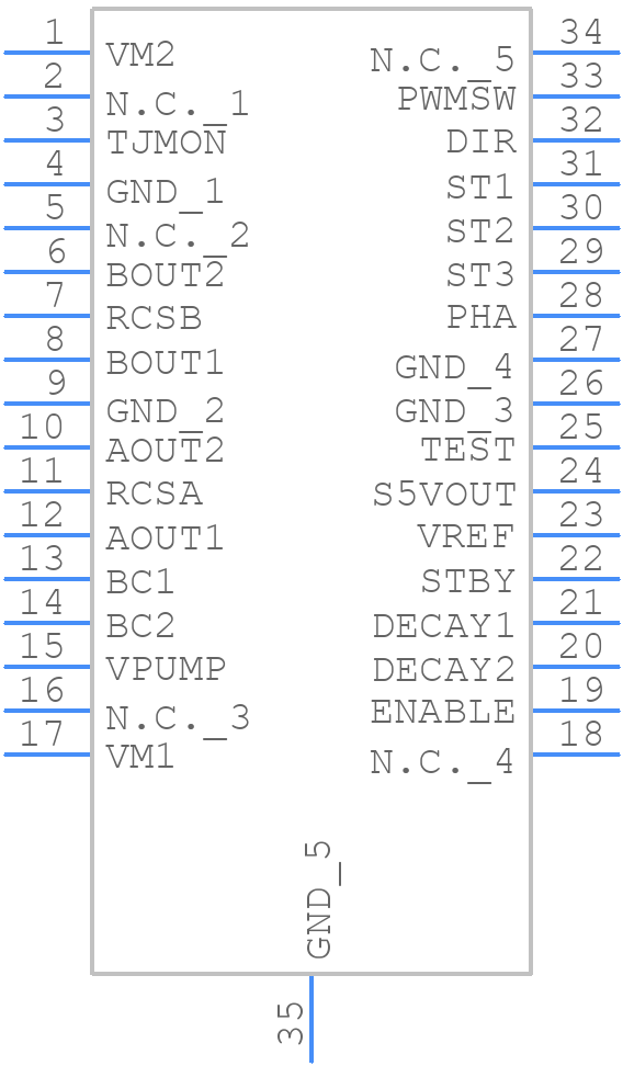 AN44067A-VF - Panasonic - PCB symbol