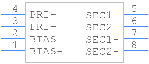 POE70P-33LD - COILCRAFT - PCB symbol