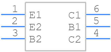 DMC206E20R - Panasonic - PCB symbol