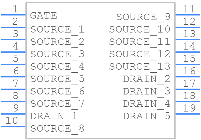 IPT015N10N5 - Infineon - PCB symbol