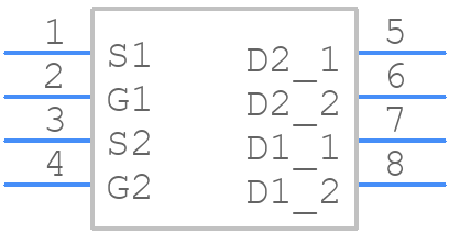 ECH8661 - Sanyo - PCB symbol