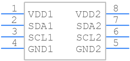 ADUM1250ARZ - Analog Devices - PCB symbol