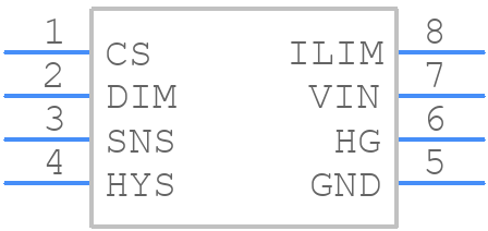 LM3401MM - Texas Instruments - PCB symbol