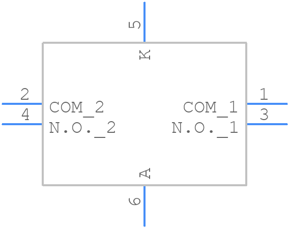 228ADVARFBMSC - CTS - PCB symbol