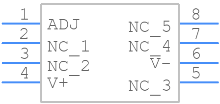 LM234DT - STMicroelectronics - PCB symbol