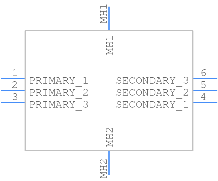 42TL013-RC - Xicon - PCB symbol