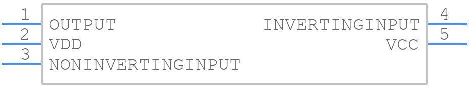 LMV321RILT - STMicroelectronics - PCB symbol