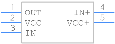 TS391ILT - STMicroelectronics - PCB symbol