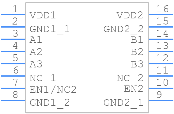SI8630AB-B-IS1R - Skyworks - PCB symbol
