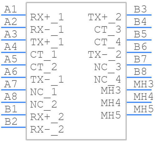 J8064E62NL - Yageo Group - PCB symbol