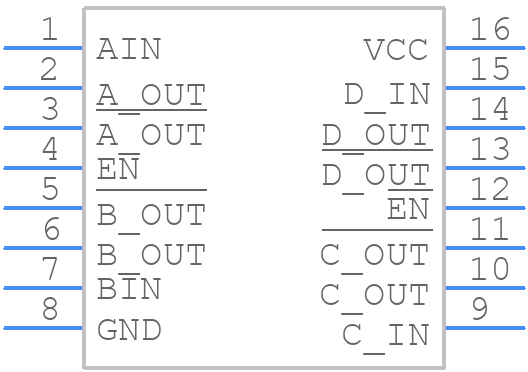 ST26C31BDR - STMicroelectronics - PCB symbol