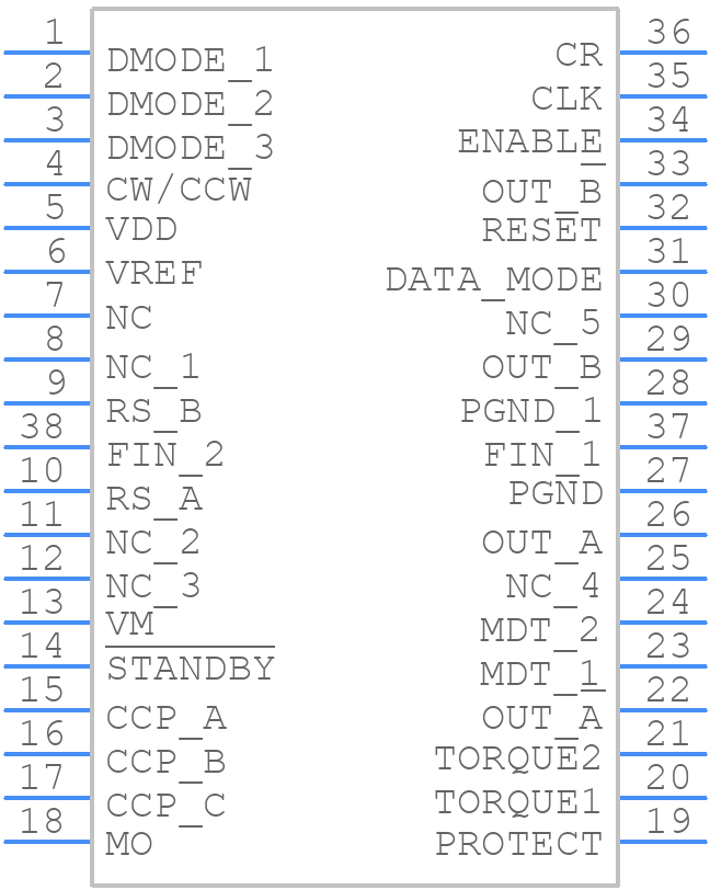 TB62209FG(EL) - Toshiba - PCB symbol