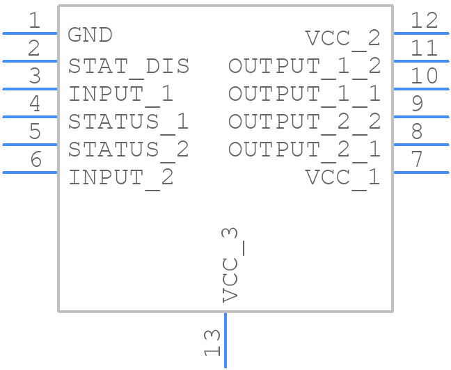 VND5160J-E - STMicroelectronics - PCB symbol