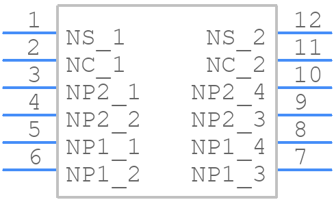 DCT20EFD-U32S003 - TDK - PCB symbol