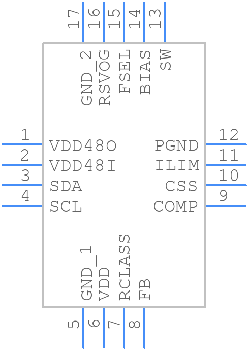 KTA1136EUAE-TR - Kinetic Technologies - PCB symbol