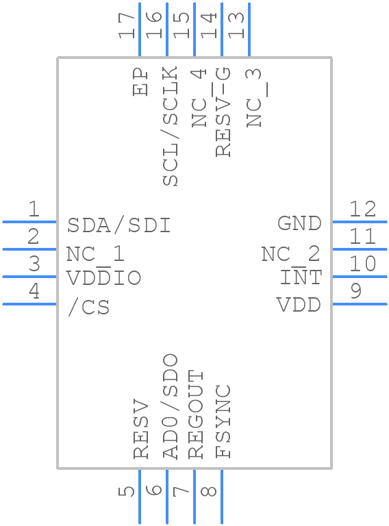 IDG-2020/1 - TDK - PCB symbol