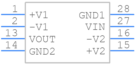 ISO122JUE4 - Texas Instruments - PCB symbol