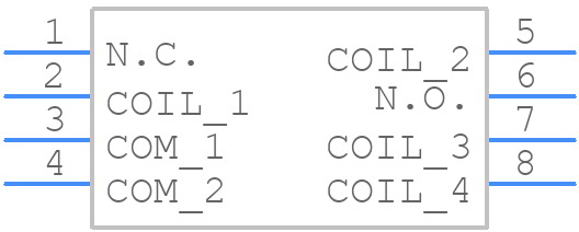 ACTE3CH2A05V - Panasonic - PCB symbol