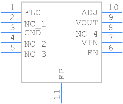 MIC69153YML-TR - Microchip - PCB symbol