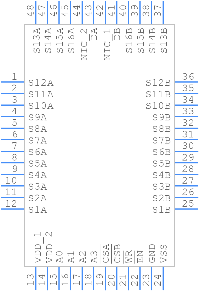 ADG726BSUZ - Analog Devices - PCB symbol
