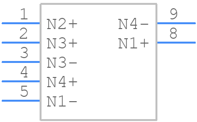 TSS1230F-04 - Frontier Electronics - PCB symbol