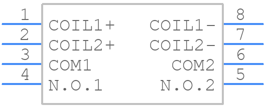 DE2a-L2-5V - Panasonic - PCB symbol