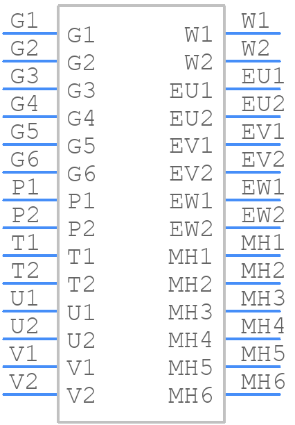 A1P35S12M3 - STMicroelectronics - PCB symbol