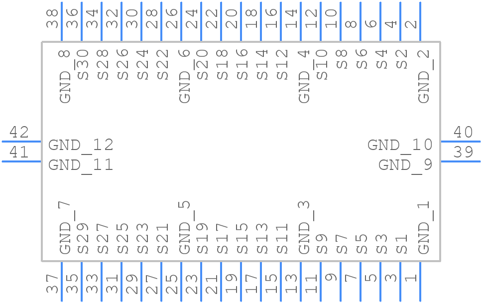 AXT3381F4 - Panasonic - PCB symbol