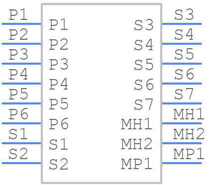 0473001022 - Molex - PCB symbol