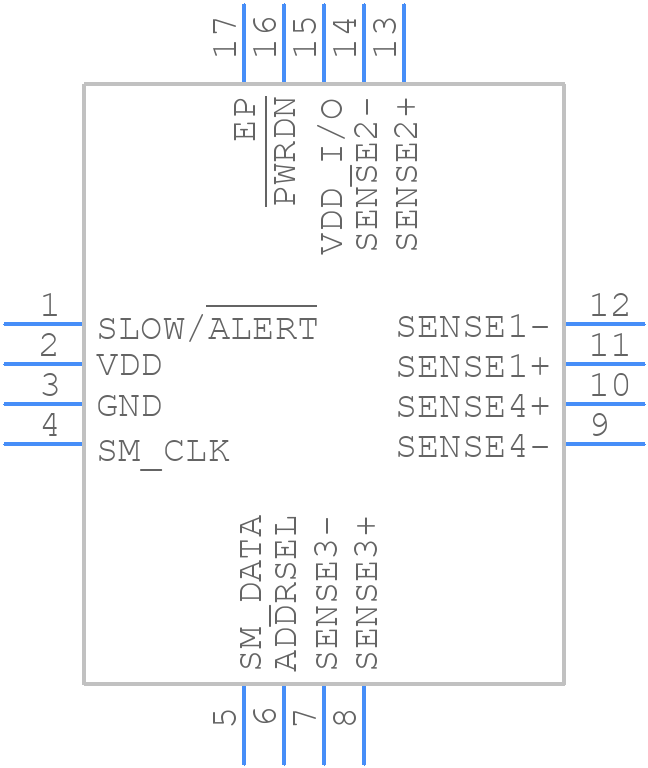 PAC1934-I/JQ - Microchip - PCB symbol