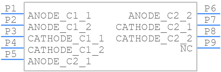 LECGQ7WP - ams OSRAM - PCB symbol