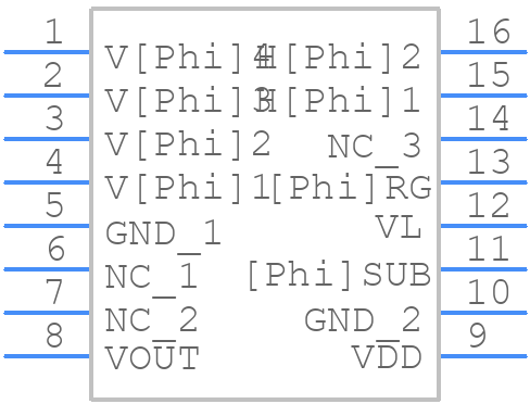 ICX639BKA - SOLID STATE - PCB symbol