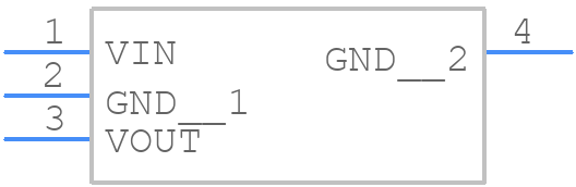 MCP1826S-5002E/EB - Microchip - PCB symbol