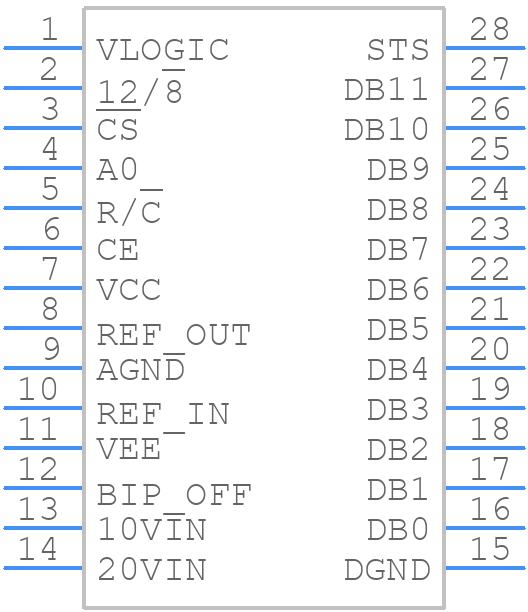 AD1674KRZ - Analog Devices - PCB symbol