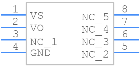 AD22103KRZ - Analog Devices - PCB symbol