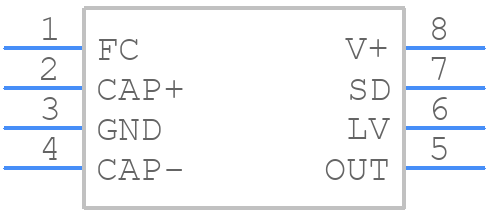 ADM8660ARZ - Analog Devices - PCB symbol