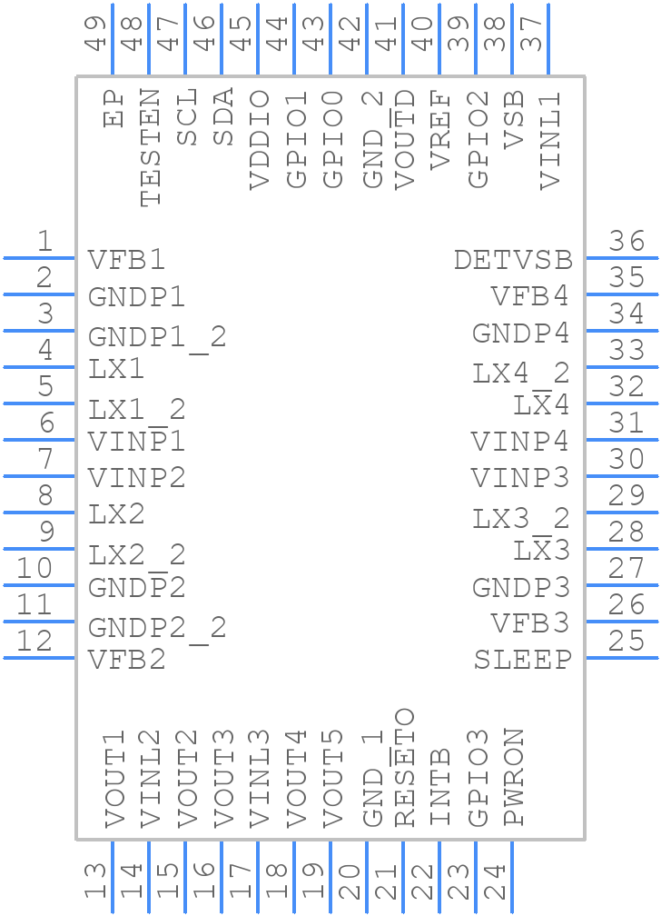 RN5T568 - Ricoh - PCB symbol