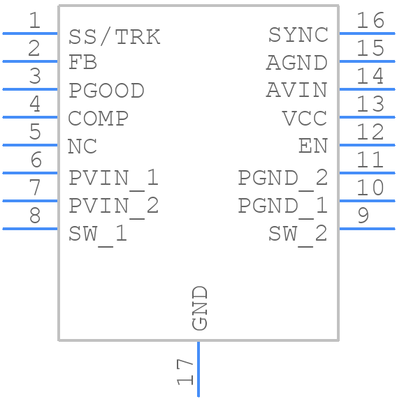 LM20134MHE/NOPB - Texas Instruments - PCB symbol