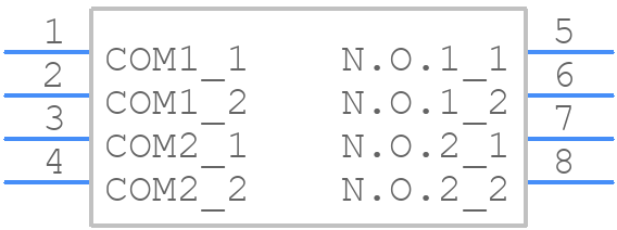 206-212RAST - CTS - PCB symbol