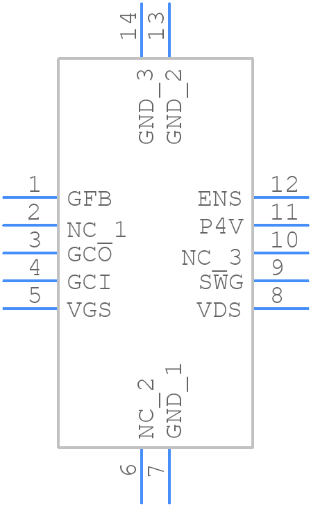 MABC-001000-PB1PPR - MACOM - PCB symbol