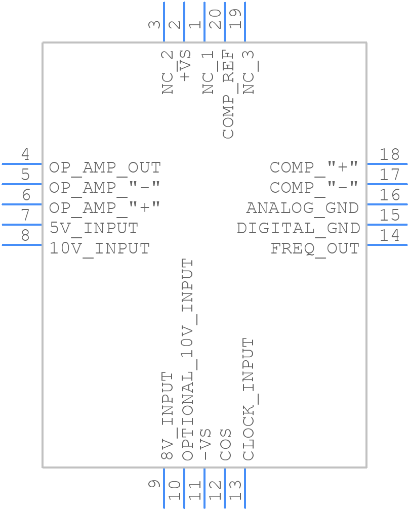 AD652JPZ - Analog Devices - PCB symbol