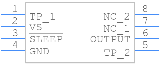 REF195ESZ - Analog Devices - PCB symbol