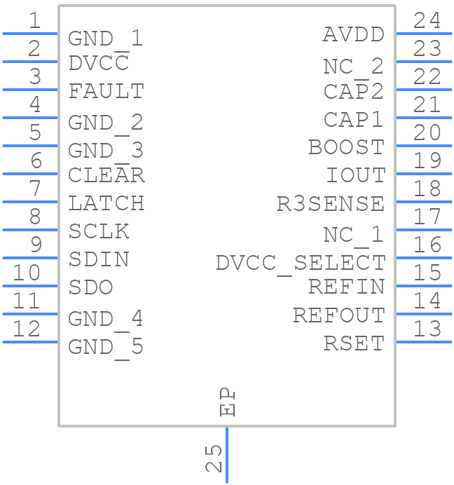 AD5410AREZ - Analog Devices - PCB symbol