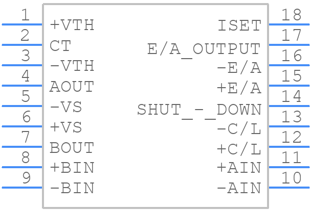 5962-8995701VA - Texas Instruments - PCB symbol