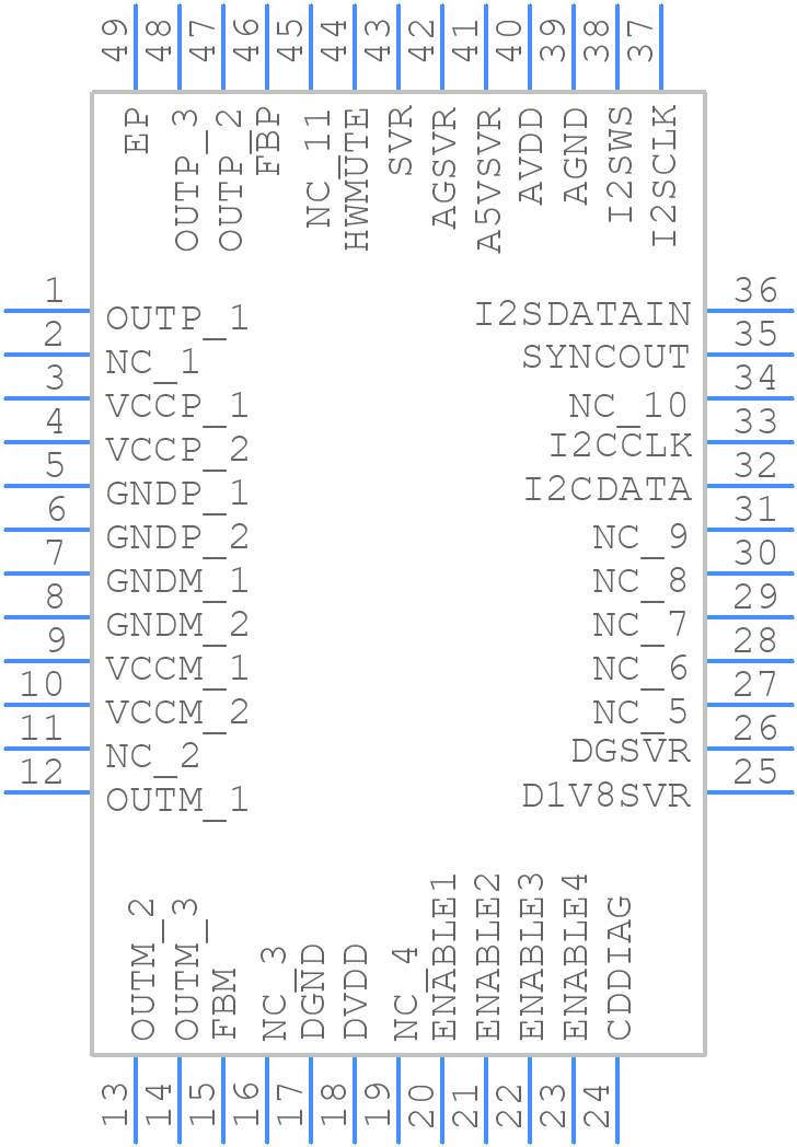 FDA803Q-V0T - STMicroelectronics - PCB symbol