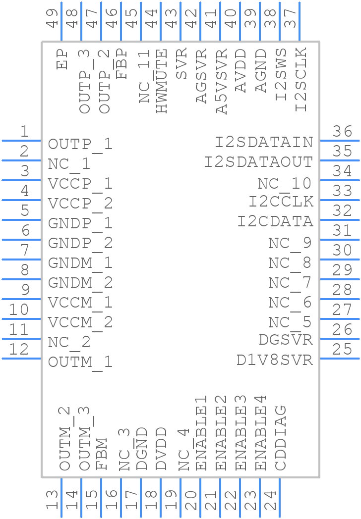 FDA903Q-V0T - STMicroelectronics - PCB symbol